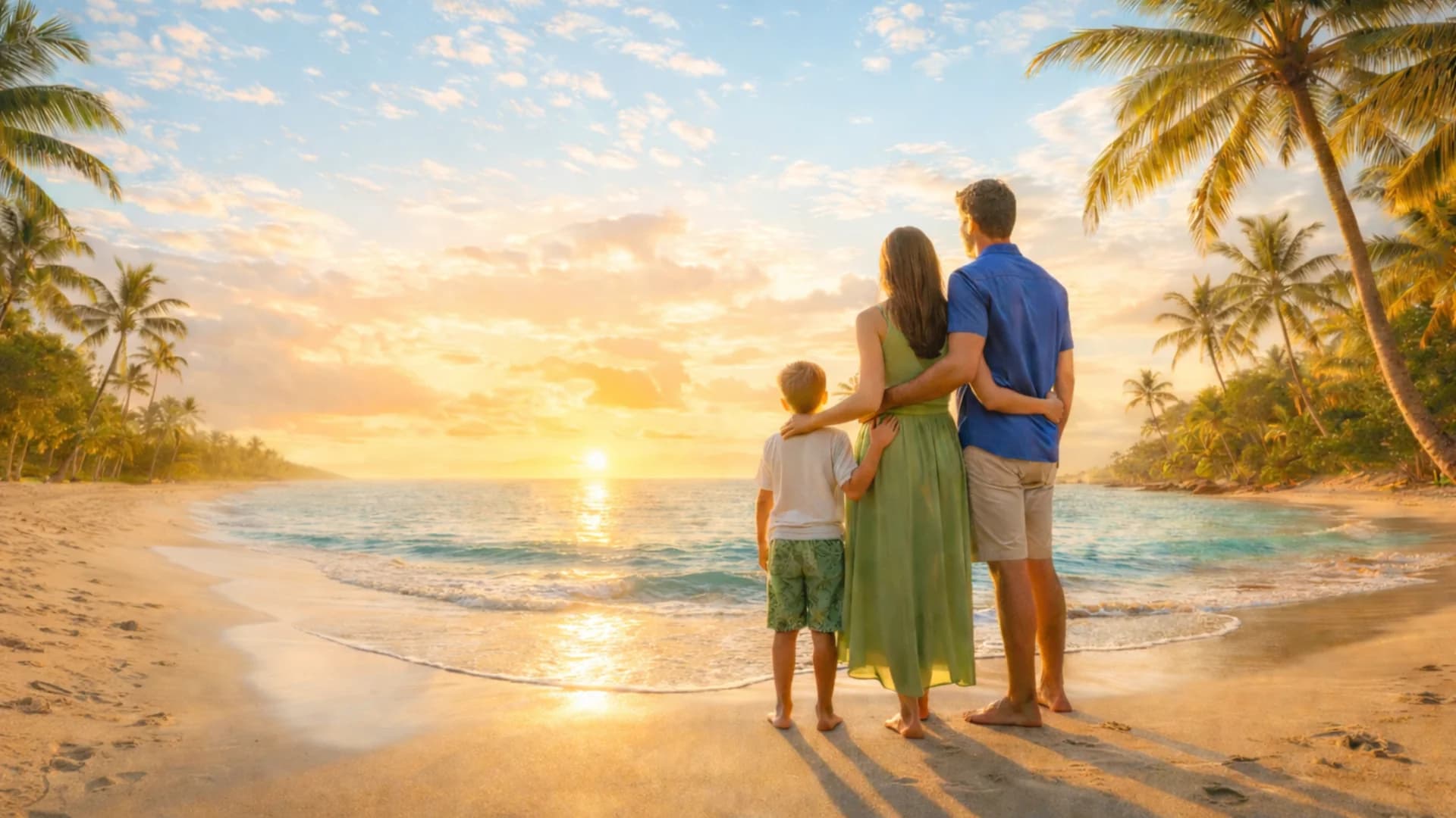 Warm beach horizon used in the Vital Edge visual system